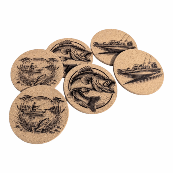 Photoroom-20241205_220521 custom laser engraved 4 inch cork coaster